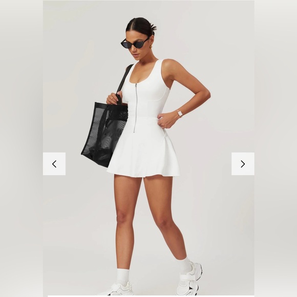 Bota White Sleeveless Active Dress - Picture 4 of 5